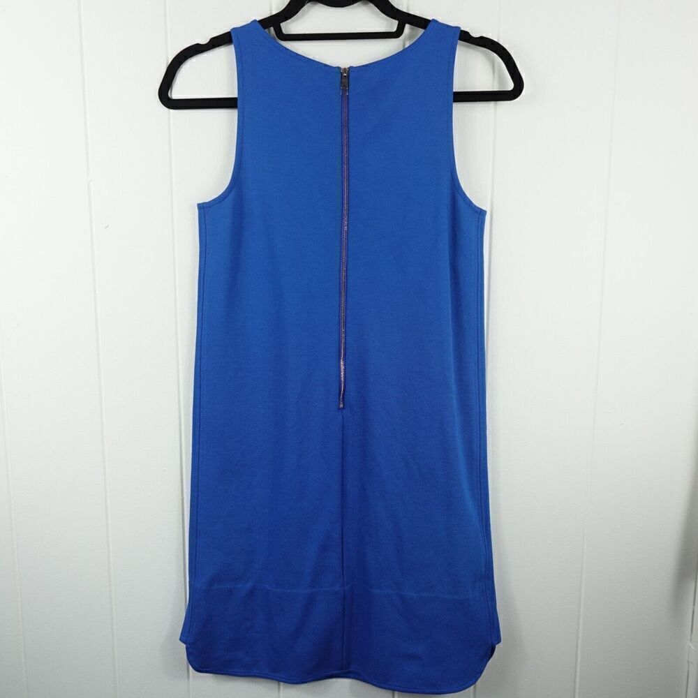 Ann Taylor Womens Blue Sleeveless Dress XX-Small - Picture 2 of 9